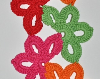 CROCHET PATTERN Floral Fiesta Scarf Crochet Pattern in PDF Instant Download