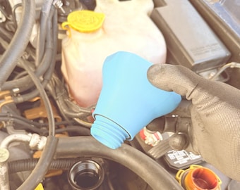Engine Oil Funnel | Subaru EJ | Compact | Threaded | Internally Vented | 3D Printed | Item# SUB-02-EJ25-0006