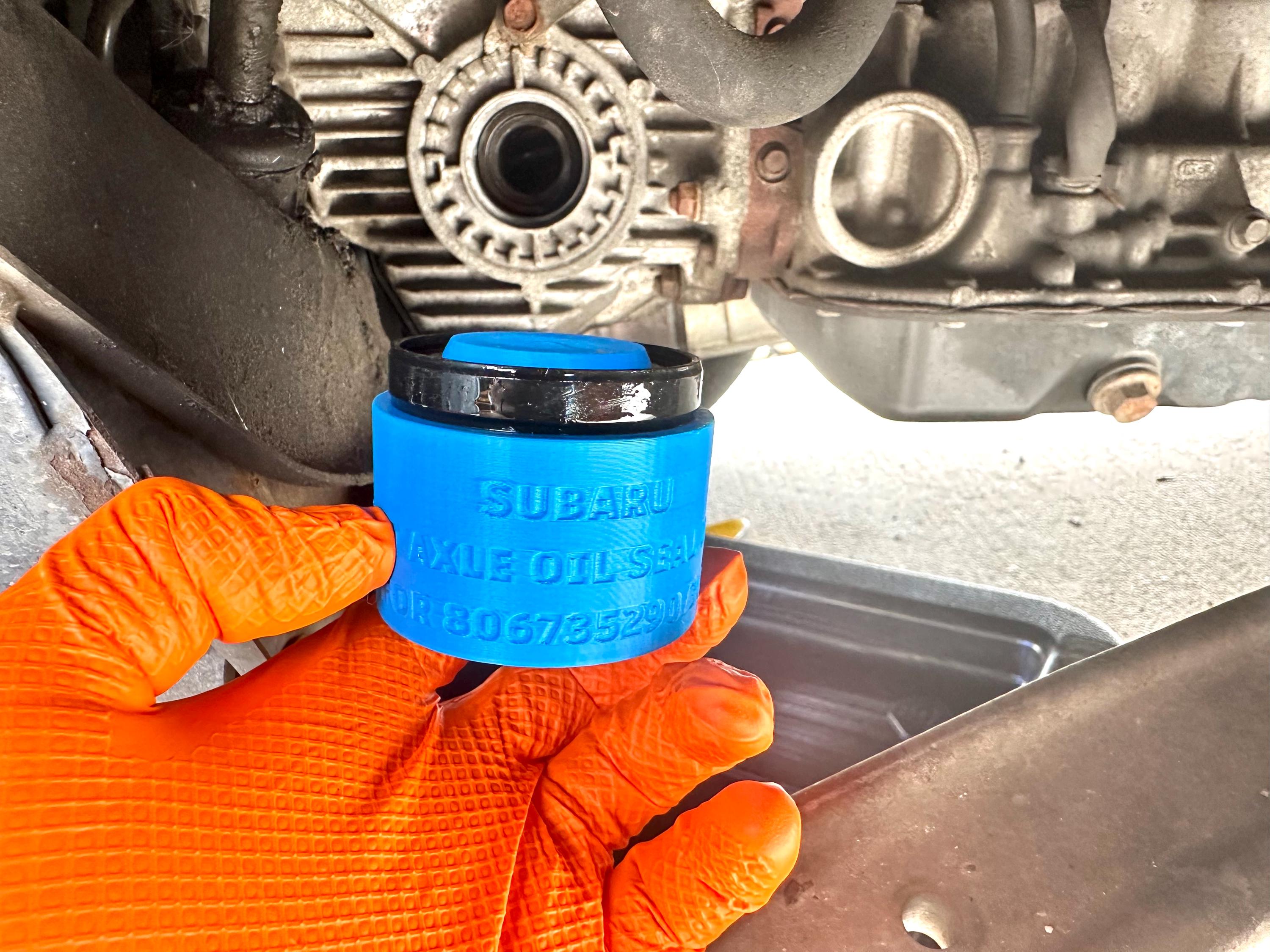 Subaru Transmission Oil Seal Driver - Front Axle | 3D Printed | Installs Subaru P/N 806735300 and 806735290 | Item# SUB-02-DL-0001
