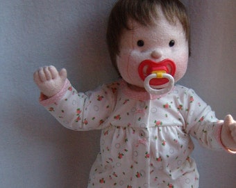 soft sculpture doll fabric