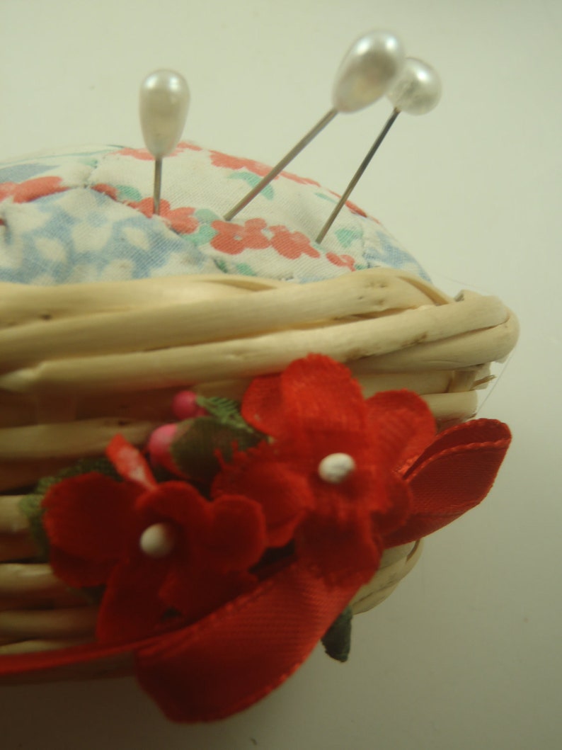 Upcycled Quilt Pin Cushion Repurposed Pincushion Etsy