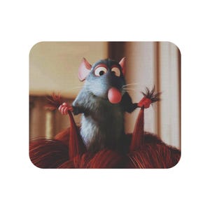 Ratatouille Mousepad, Funny Mousepad, Funny Gift, ratatouille meme, ratatouille remy, Gag Gift,party favors,disney home decor, disney office