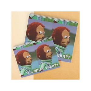 2025-26 Calendar Funny Meme, Automated, New Years Gift, Available in 8.5&quot; x 11&quot; and 11.5&quot; x 14&quot; sizes, Gag Gift, family full year calendar