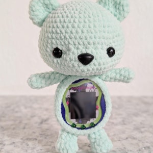 Teddy Bear Tamagotchi Uni/Smart Case Pattern