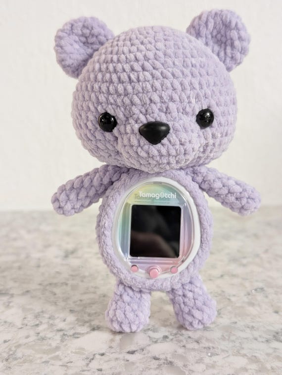 Teddy Bear Tamagotchi Uni/smart Case Pattern - Etsy