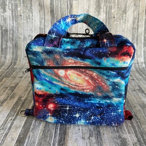 Essential Oil Case Holds 20+ Bottles Essential Oil Bag - Colorful Galaxy