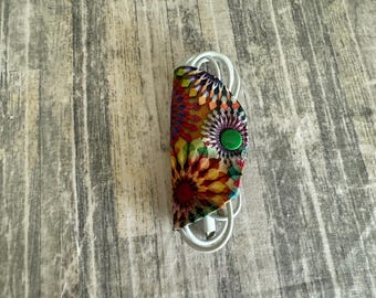 Cord Taco: Kaleidoscope Cord Keeper, Travel Organizer