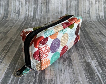 Essential Oil Case Holds 10 Bottles Essential Oil Bag Colorful Mod Dots