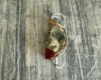 Travel Cord Taco: Cord Keeper Organizer