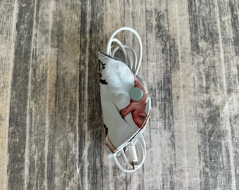 Yoga Farm Animals Cord Keeper: Cord Taco Organizer