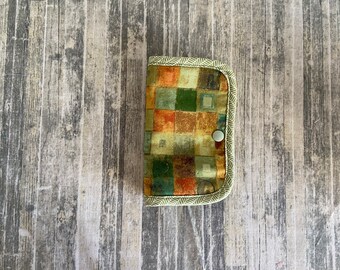 Fabric ORT Thread Catcher: Needle Pad, Cross Stitch Aid