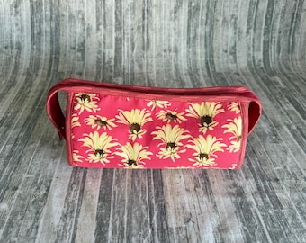 Floral Sewing Supply Bag: Travel Project Case