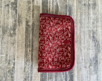 Cow Print Thread Catcher: Needle Landing Pad, Cross Stitch ORT Saver