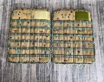 Cross Stitch Floss Bobbin Storage Sheet: Butterflies & Moths - Choice of Color