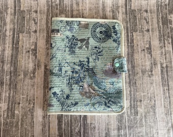 Seaside Fabric Project Case: Cross Stitch, Embroidery Organizer