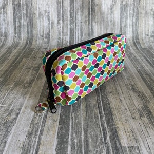 Essential Oil Travel Case: Moroccan Tile Print, 10-Bottle Organizer