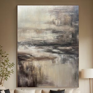 Beige And Brown 3D Texture Wall Art Brown Minimalist Wall Art Textured Canvas Painting Wabi Sabi Wall Art Abstract Paintings Wall Decor Art