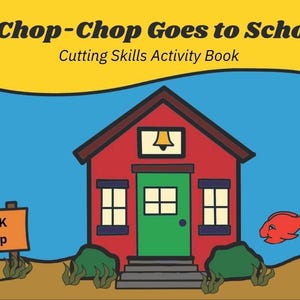 Scissor Skills Activity Book, Preschool Workbook, Kindergarten Workbook, Coloring Book, Homeschool Printables, Fine Motor Activities