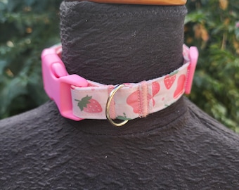 Pet Regression/Play Collar - Strawberry Cow