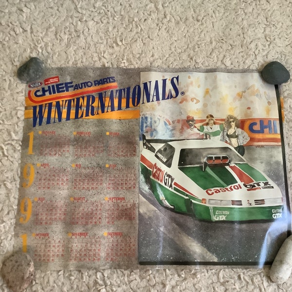 Drag Racing Calendars Etsy