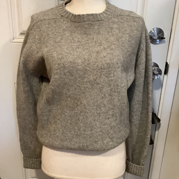 Leather Elbow Patch Sweater Etsy