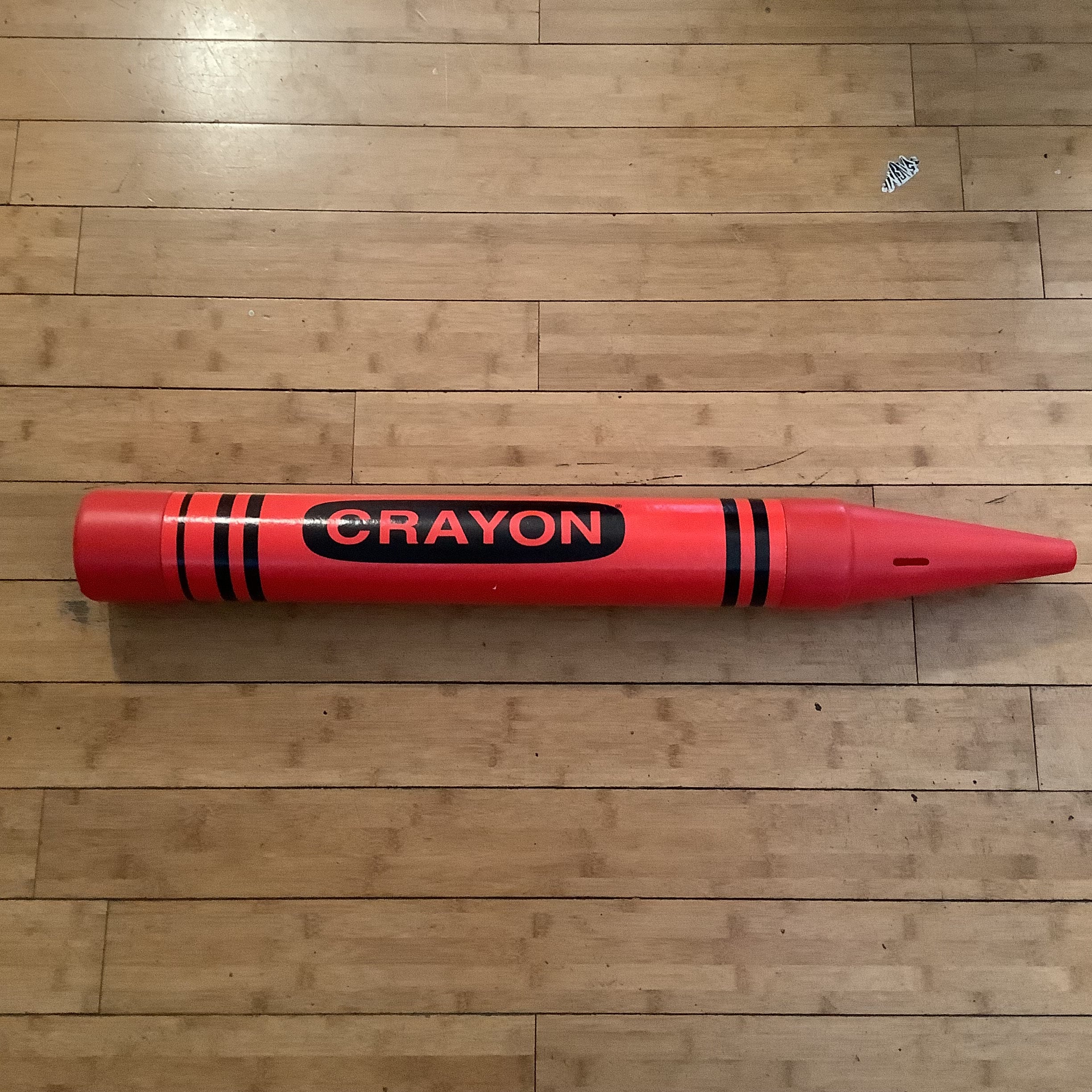 Giant Crayola Crayon Label 