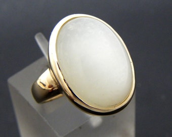 Bague en or jaune 14 carats AAAA 16 x 12 mm 8,81 carats 1702