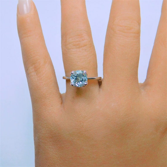 Aaaa aquamarine ring deals