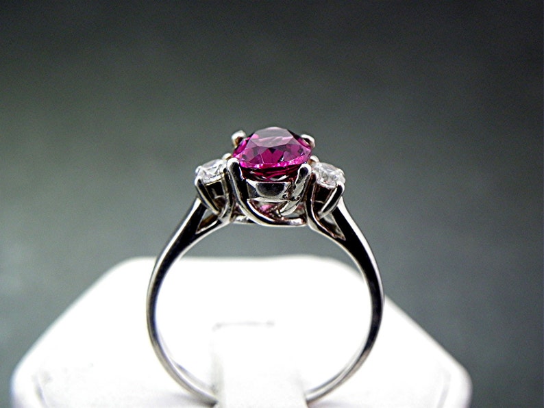 AAAA Purple Rhodolite Garnet 8x6mm 1.42 Carats Natural in 14K - Etsy