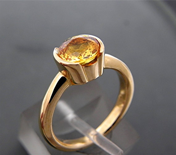 AAAA カナリーイエローサファイア ラウンド 7.0 mm 1.65 カラット