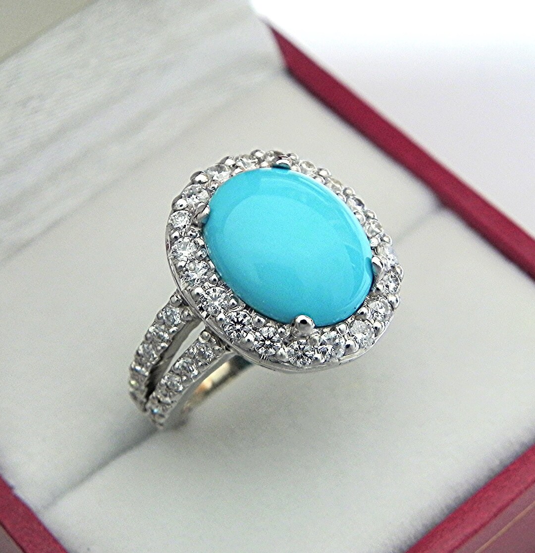 AAAA Sleeping Beauty Turquoise From Arizona Untreated 12x10mm 3.65