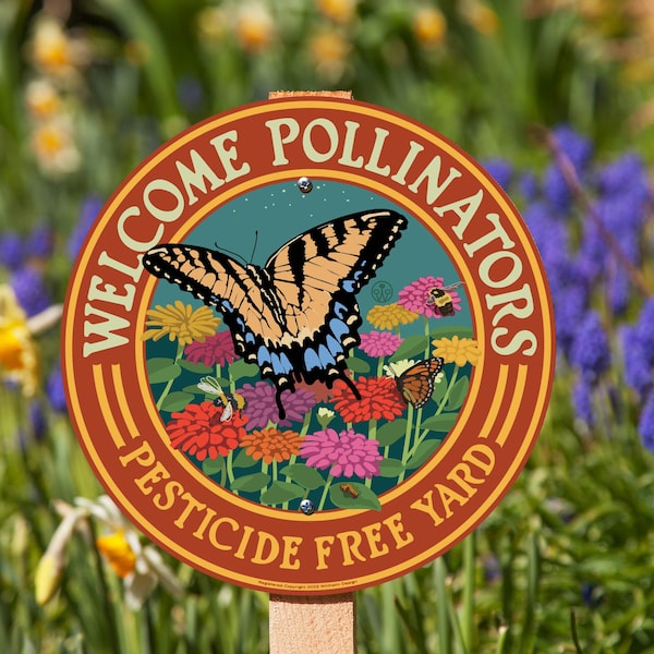 Pollinator Sign - Etsy