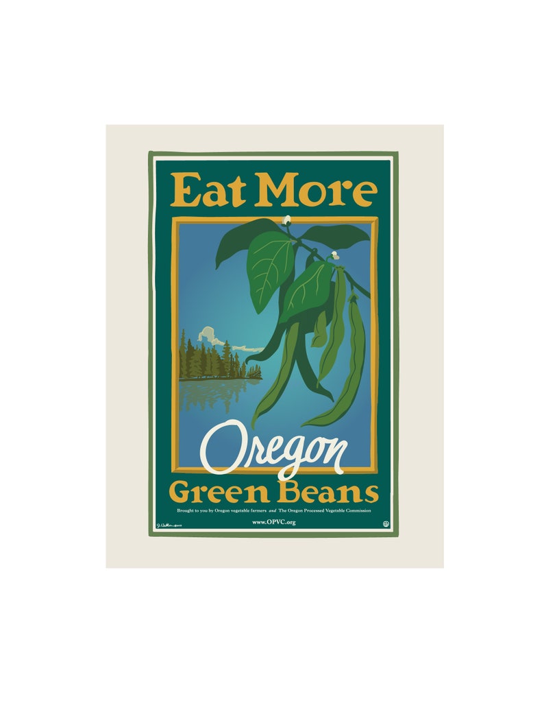 Eat More Oregon Green Beans project poster image 2