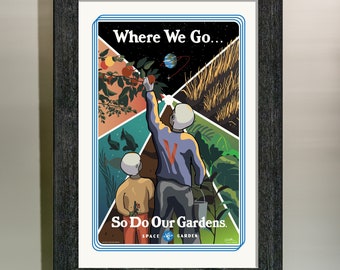 Where We Go — Space Garden Edition poster