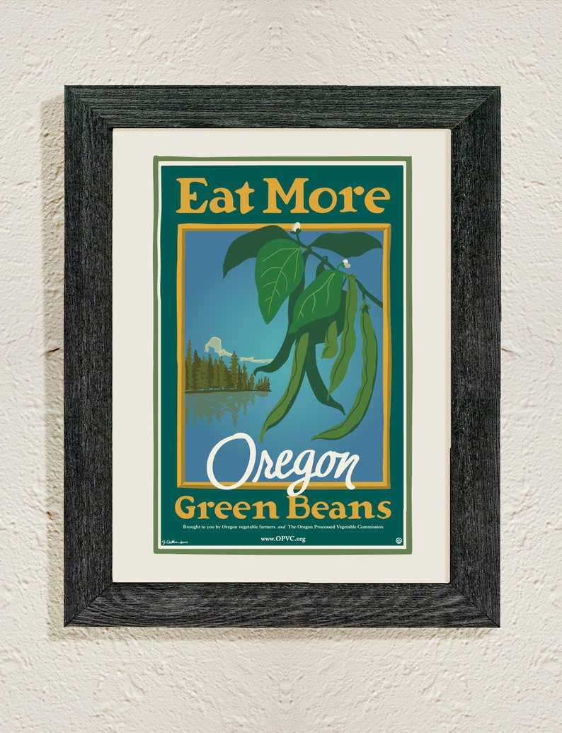 Eat More Oregon Green Beans project poster image 3