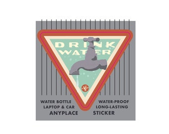 Drink Water sticker