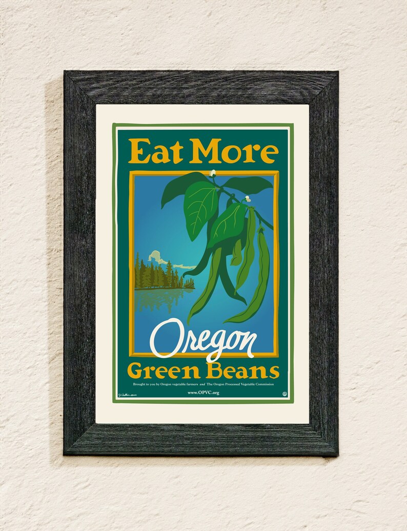 Eat More Oregon Green Beans project poster image 1