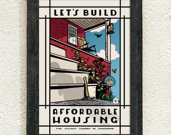 Let's Build Affordable Housing — VGoT poster