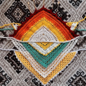 Crocheted Bandana/Kerchief
