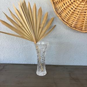 Lenox Lead Crystal Star Flared Bud Vase 6&quot; tall