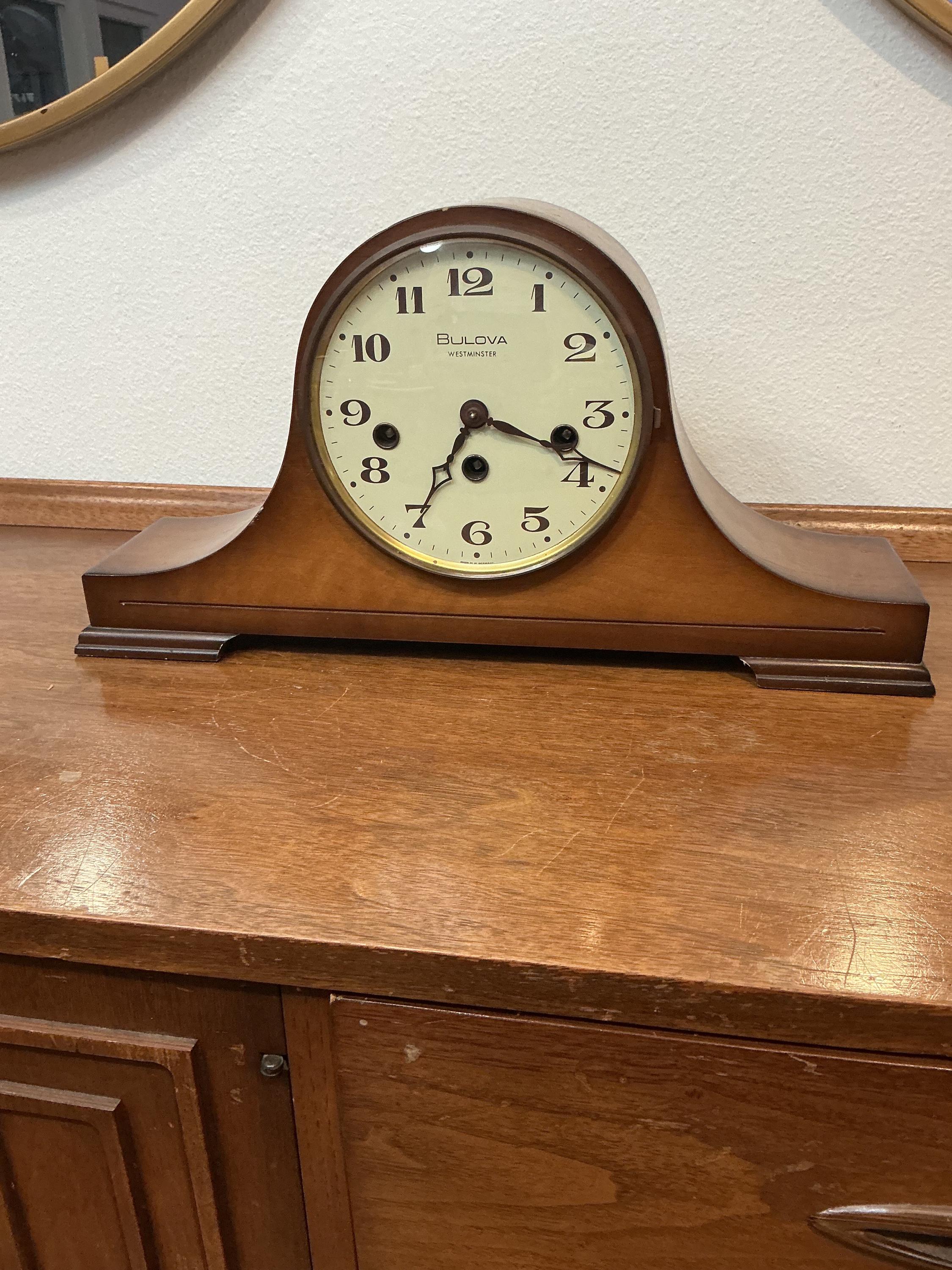 Bulova Westminster Chime Clock - Etsy