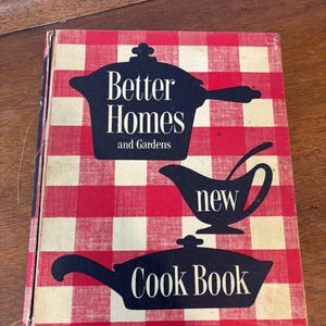 Vintage Better Homes and Gardens Cookbook