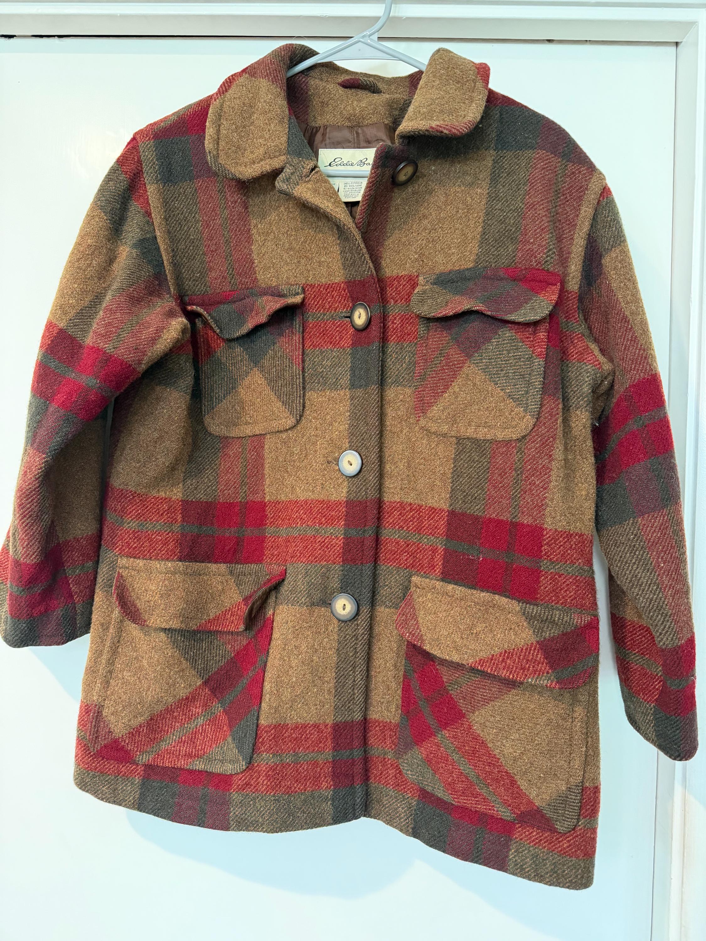 Eddie Bauer Wool Coat - Etsy