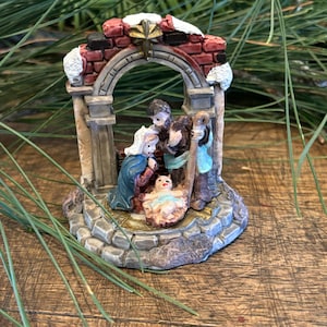 Mini Resin Nativity