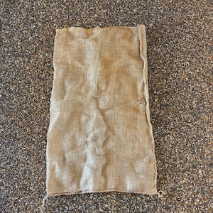 Unmarked Burlap sack/ Gunny sack