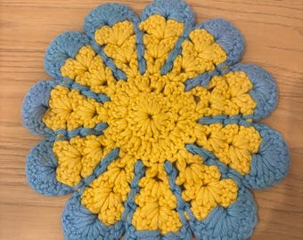 Crochet pot holder