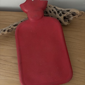 Vintage rubber hot water bottle