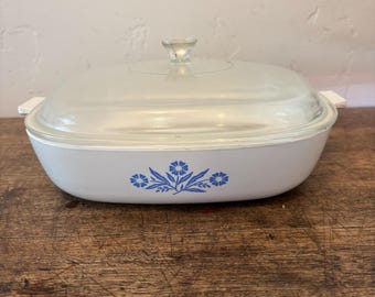 Corningware 2 1/2 Quart bedeckte Kasserolle