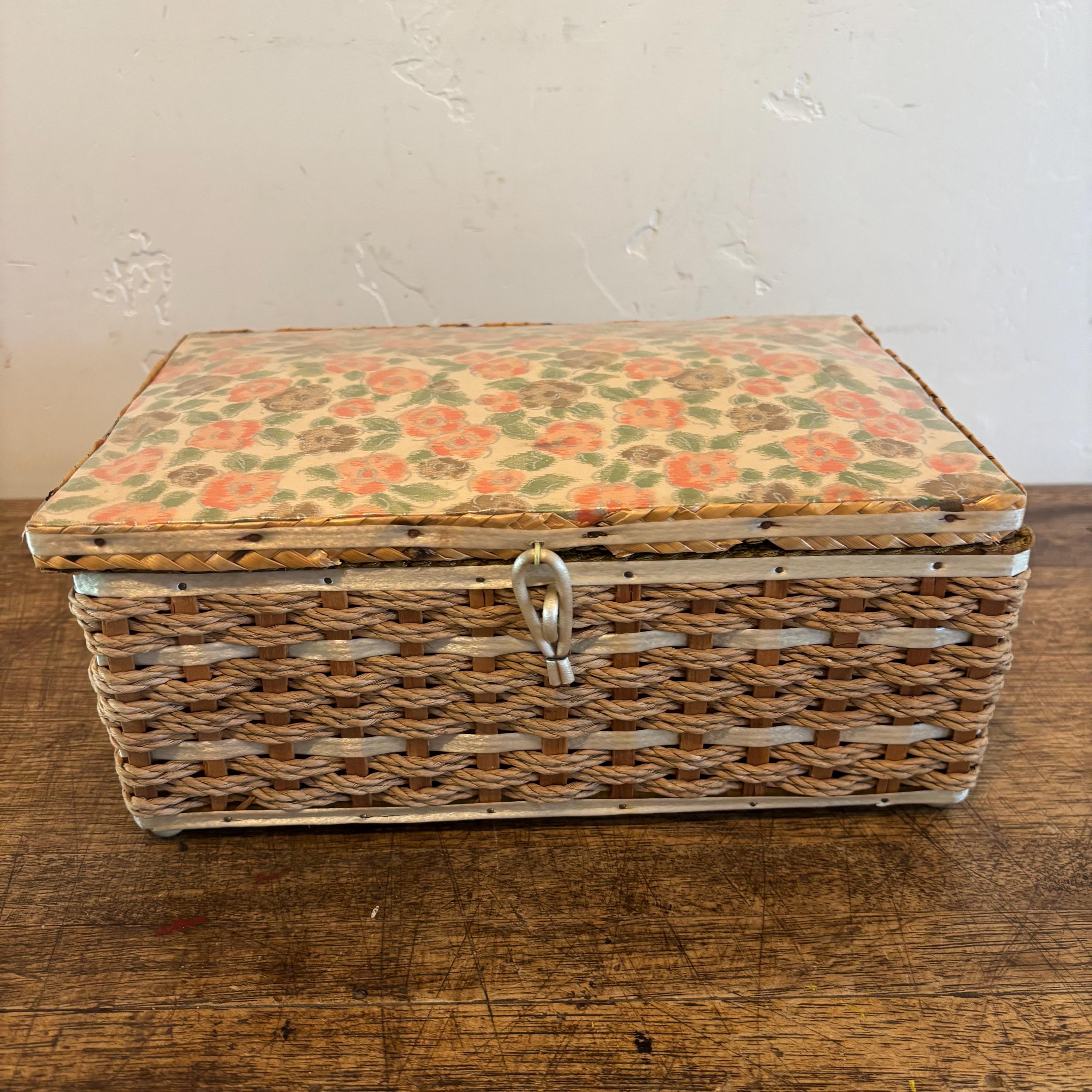 Vintage Dritz Sewing Basket - Etsy