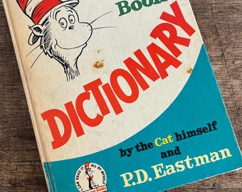 Cat in the Hat Dictionary - Etsy